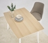 Picture of Dining table Halmar Petrus Beech / White, 1200x850x750 mm