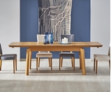 Show details for Dining table Halmar Rois Oak, 1600 - 2500x900x780 mm