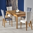 Picture of Dining table Halmar Rois Oak, 1600 - 2500x900x780 mm