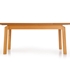 Picture of Dining table Halmar Rois Oak, 1600 - 2500x900x780 mm