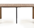 Picture of Dining table Halmar Samson Walnut / Black, 420 - 1980x800x760 mm