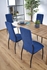 Picture of Dining table Halmar Samson Walnut / Black, 420 - 1980x800x760 mm