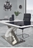 Picture of Dining table Halmar Sandor 2 Black White, 1600 - 2200x900x750 mm