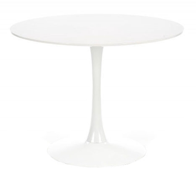 Picture of Dining table Halmar Slim White, 1000x1000x750 mm