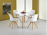 Show details for Dining table Halmar Socrates Square White, 800x800x740 mm