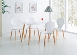 Show details for Dining table Halmar Socrates White, 1200x800x740 mm