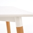 Picture of Dining table Halmar Socrates White, 1200x800x740 mm