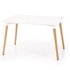 Picture of Dining table Halmar Socrates White, 1200x800x740 mm