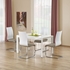 Picture of Dining table Halmar Stanford XL White, 1300 - 2500x800x760 mm