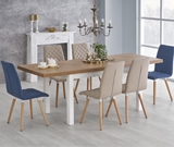 Show details for Dining table Halmar Tiago Lancelot Oak, 1400 - 2200x800x760 mm