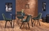 Picture of Dining table Halmar Trax Smoked / Black, 1400x800x750 mm