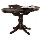 Show details for Dining table Halmar William Dark Walnut, 900 - 1240x900x750 mm