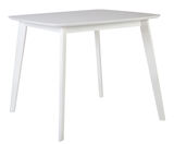 Show details for Dining table Home4you Balloon White, 900x900x750 mm