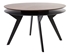 Picture of Dining table Home4you Eleanor Walnut / Black, 1200x1200x760 mm