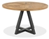 Picture of Dining table Home4you Indus Mosaic Oak / Gray, 1250x1250x766 mm