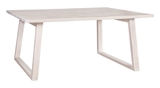 Show details for Dining table Home4you Oxford White, 2000x1000x750 mm