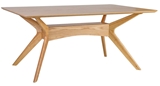 Show details for Dining table Home4you Razor 20863 Oak, 1800x950x750 mm