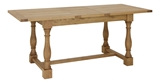 Show details for Dining table Home4you Westbury 40142 Oak, 1550x900x765 mm