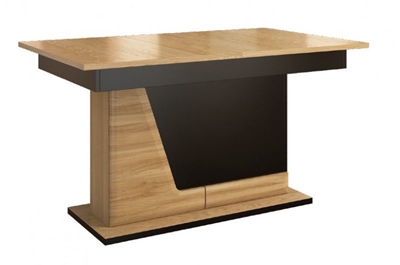 Picture of Dining table Mebin Smart Natural Oak / Black, 2280x900x790 mm