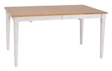 Show details for Dining table MN FADO2 White / Oak, 2000x900x750 mm