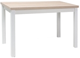 Show details for Dining table Signal Meble Adam Snoma Oak / White, 1200x680x750 mm