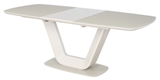 Show details for Dining table Signal Meble Armani Cream, 1600x900x760 mm