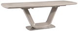 Show details for Dining table Signal Meble Armani Gray, 1600x750x900 mm