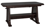 Show details for Dining table Signal Meble Beata Wenge, 1300x670x600 mm