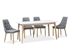 Picture of Dining table Signal Meble Cesar White, 1600x800x750 mm