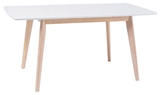 Show details for Dining table Signal Meble Combo II White / Oak, 1200x800x750 mm