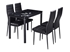 Picture of Dining table Signal Meble Damar Black, 1000x600x750 mm