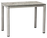 Show details for Dining table Signal Meble Damar Gray, 1000x600x750 mm