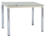 Show details for Dining table Signal Meble Damar II Cream, 1000x600x750 mm