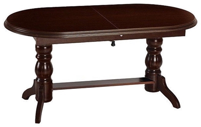 Picture of Dining table Signal Meble Daniel Dark Brown, 1200x700x620 mm