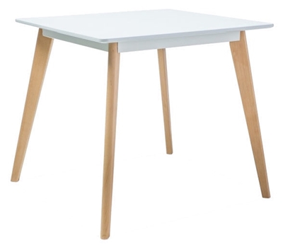 Picture of Dining table Signal Meble Declan II White, 800x800x750 mm