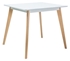 Picture of Dining table Signal Meble Declan II White, 800x800x750 mm