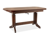 Show details for Dining table Signal Meble Emil Chestnut, 1270x670x600 mm