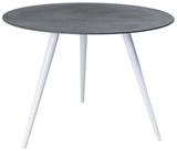 Show details for Dining table Signal Meble Evita Gray Stone, 1000x1000x760 mm