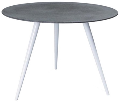 Picture of Dining table Signal Meble Evita Gray Stone, 1000x1000x760 mm