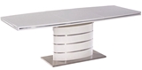 Show details for Dining table Signal Meble Fano White, 1400x900x770 mm