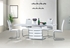 Picture of Dining table Signal Meble Fano White, 1400x900x770 mm