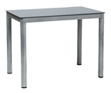 Show details for Dining table Signal Meble Galant Gray, 1000x600x750 mm