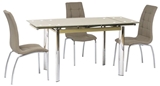 Show details for Dining table Signal Meble GD-019 Beige, 1500x700x760 mm