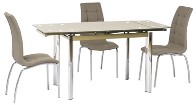 Picture of Dining table Signal Meble GD-019 Beige, 1500x700x760 mm