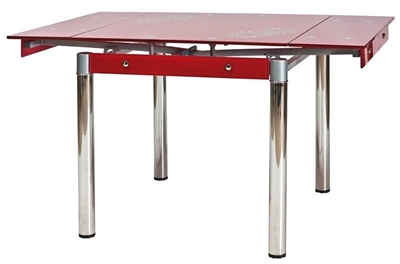 Picture of Dining table Signal Meble GD-082 Red, 800 - 1310x800x750 mm