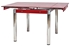 Picture of Dining table Signal Meble GD-082 Red, 800 - 1310x800x750 mm