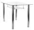 Picture of Dining table Signal Meble Hektor Transparent, 1200x700x750 mm