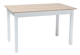 Show details for Dining table Signal Meble Horacy Oak / White Matt, 1000x600x750 mm