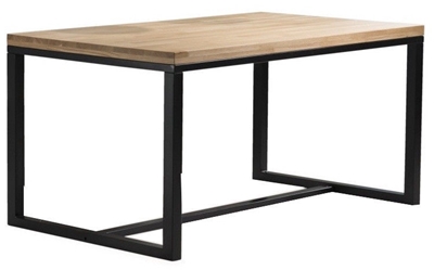 Picture of Dining table Signal Meble Loras A Oak / Black, 1800x750x900 mm