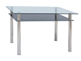 Show details for Dining table Signal Meble Madras Transparent, 900x600x750 mm